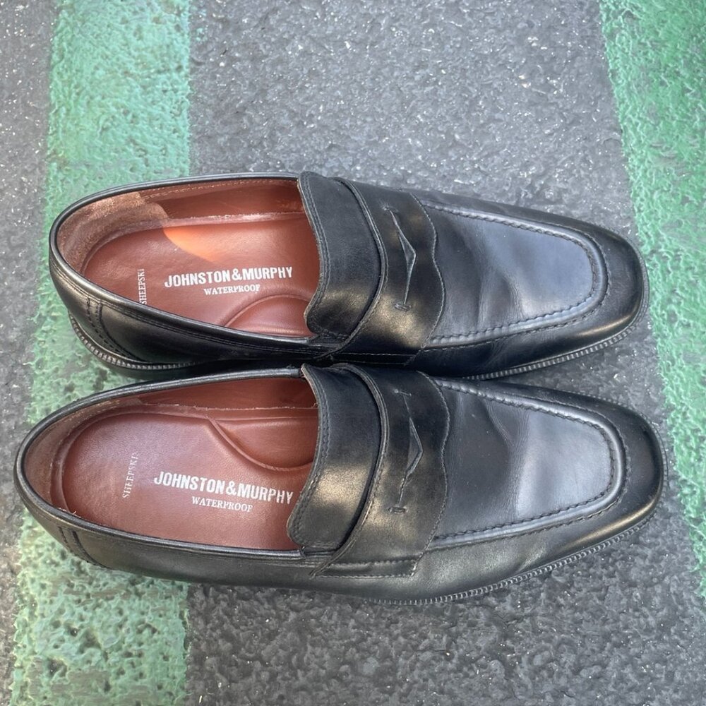 Johnston & Murphy Sheepskin Men Shoes, SIZE 8M